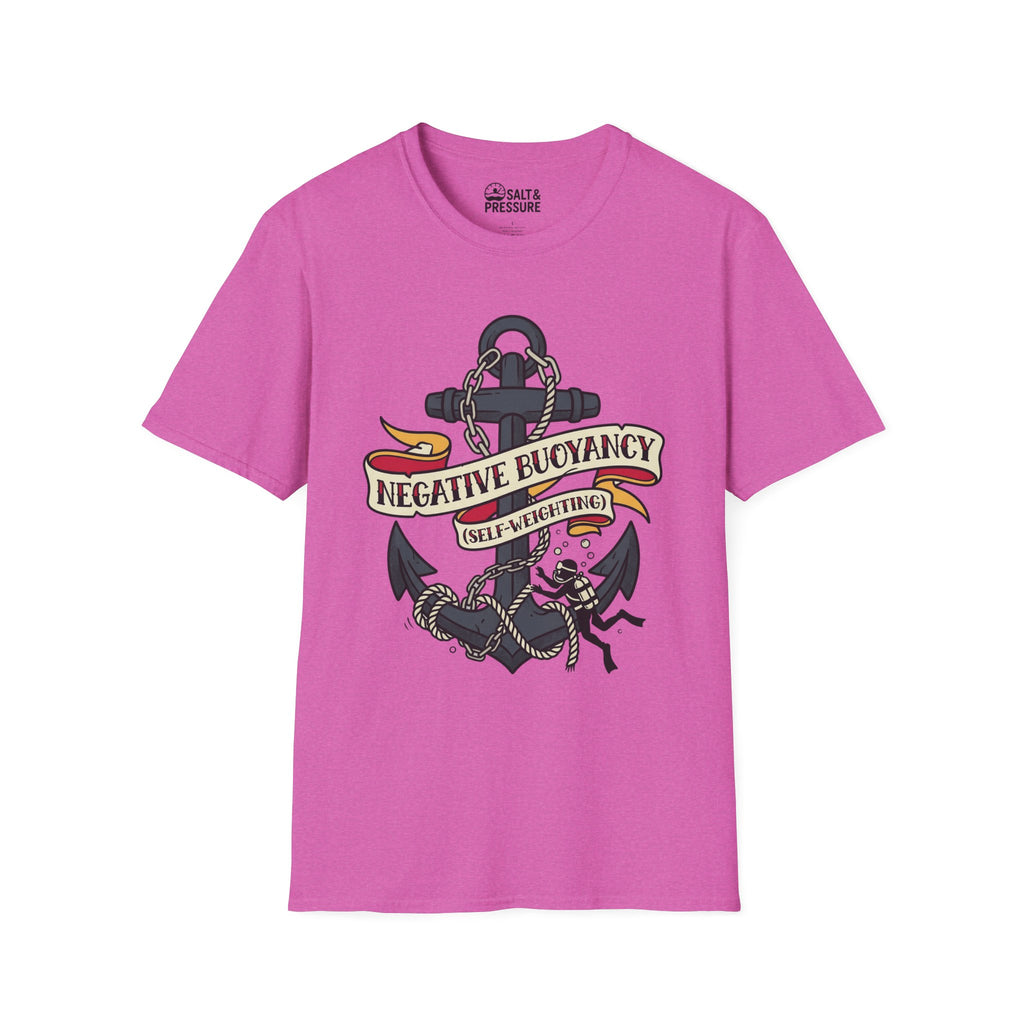 Negative Buoyancy (Self Weighting) T-Shirt
