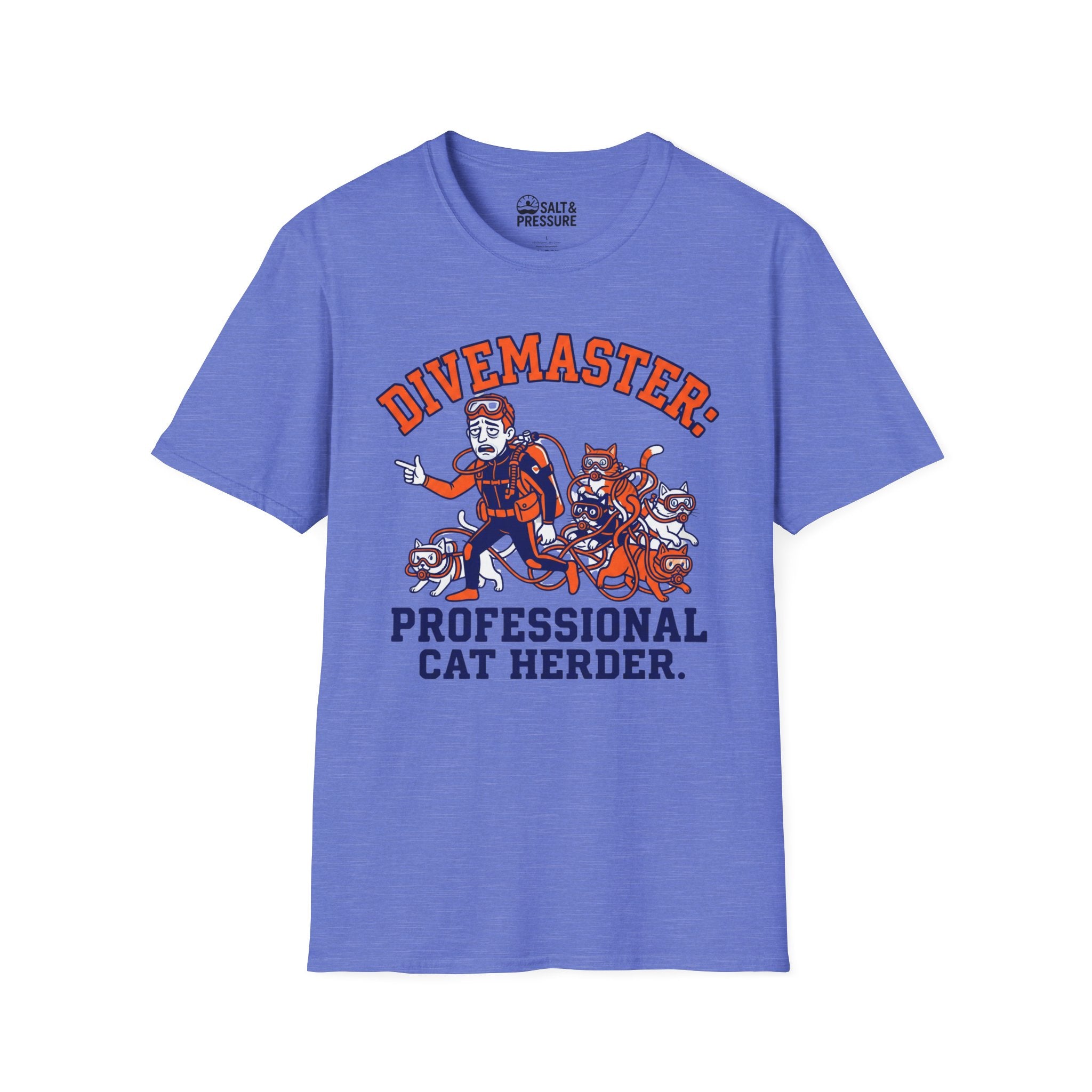 Divemaster: Professional Cat Herder T-Shirt