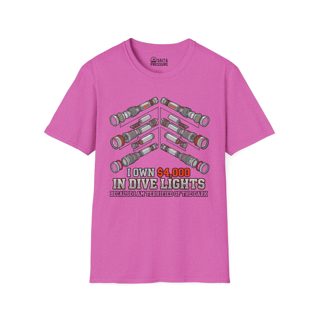 I Own $4,000 In Dive Lights T-Shirt