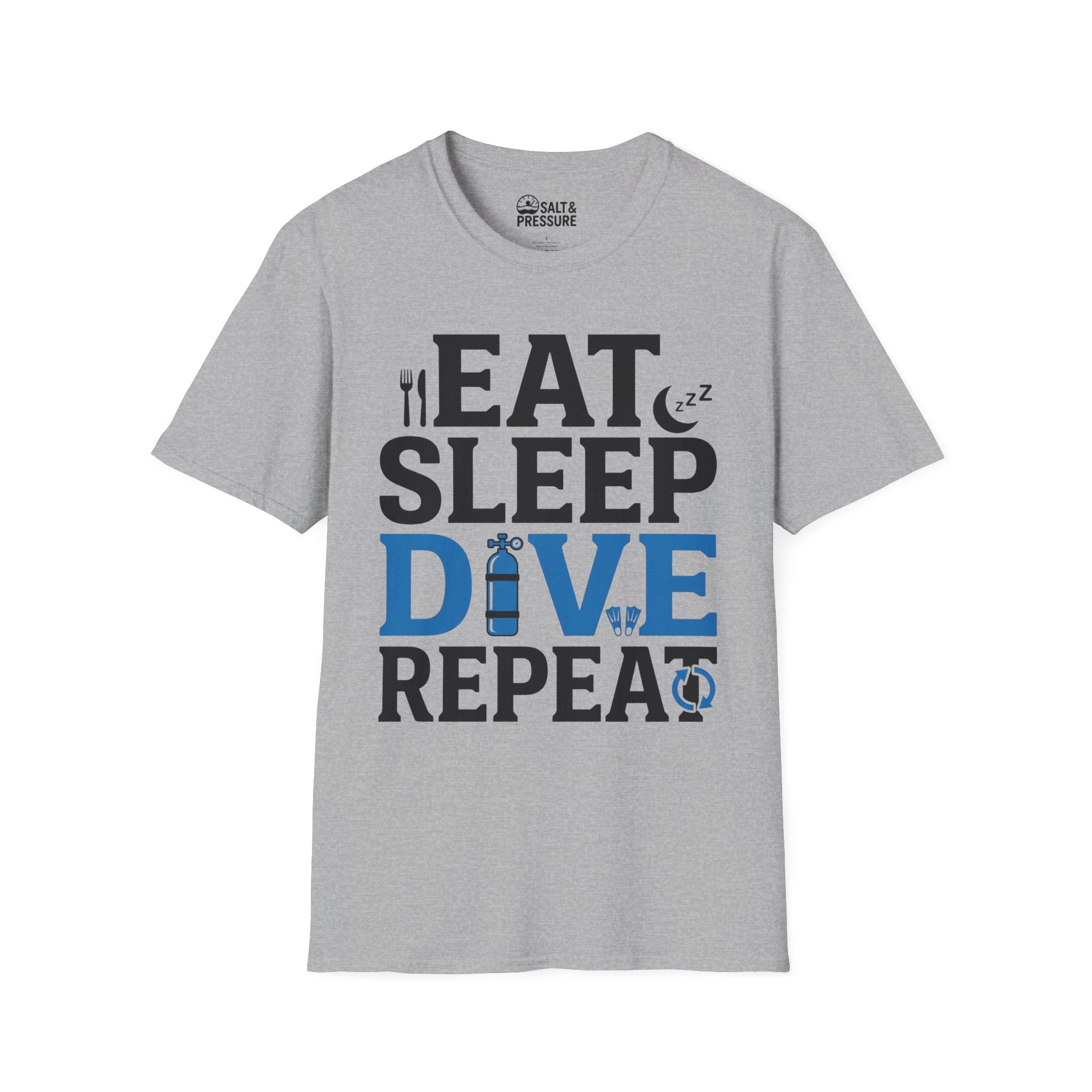 Eat Sleep Dive Repeat T-Shirt