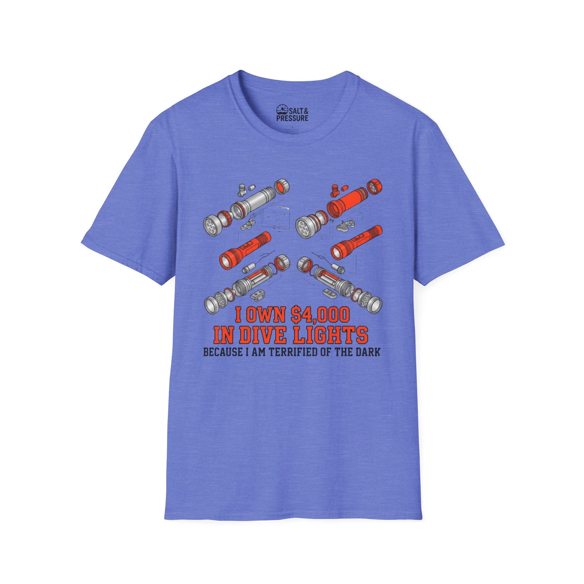 I own $4,000 In Dive Lights T-Shirt