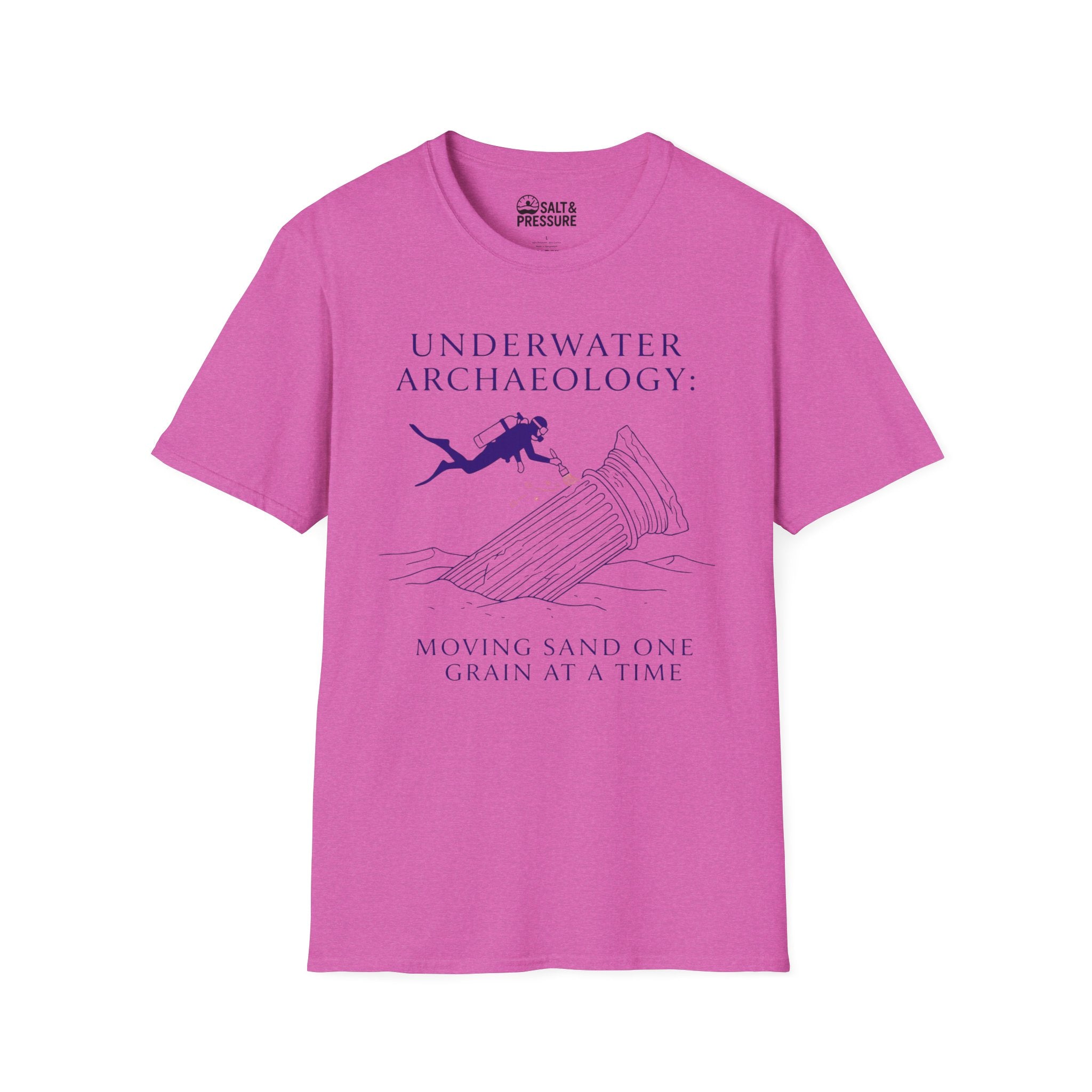 Underwater Archaeology: Moving Sand One Grain At A Time T-Shirt