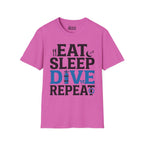 Eat Sleep Dive Repeat T-Shirt