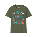 I'm O-Fish-Ally A Diver T-shirt