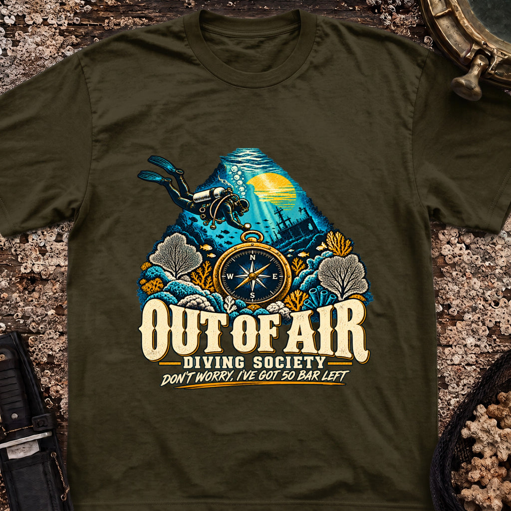 Out of Air Diving Society T-Shirt