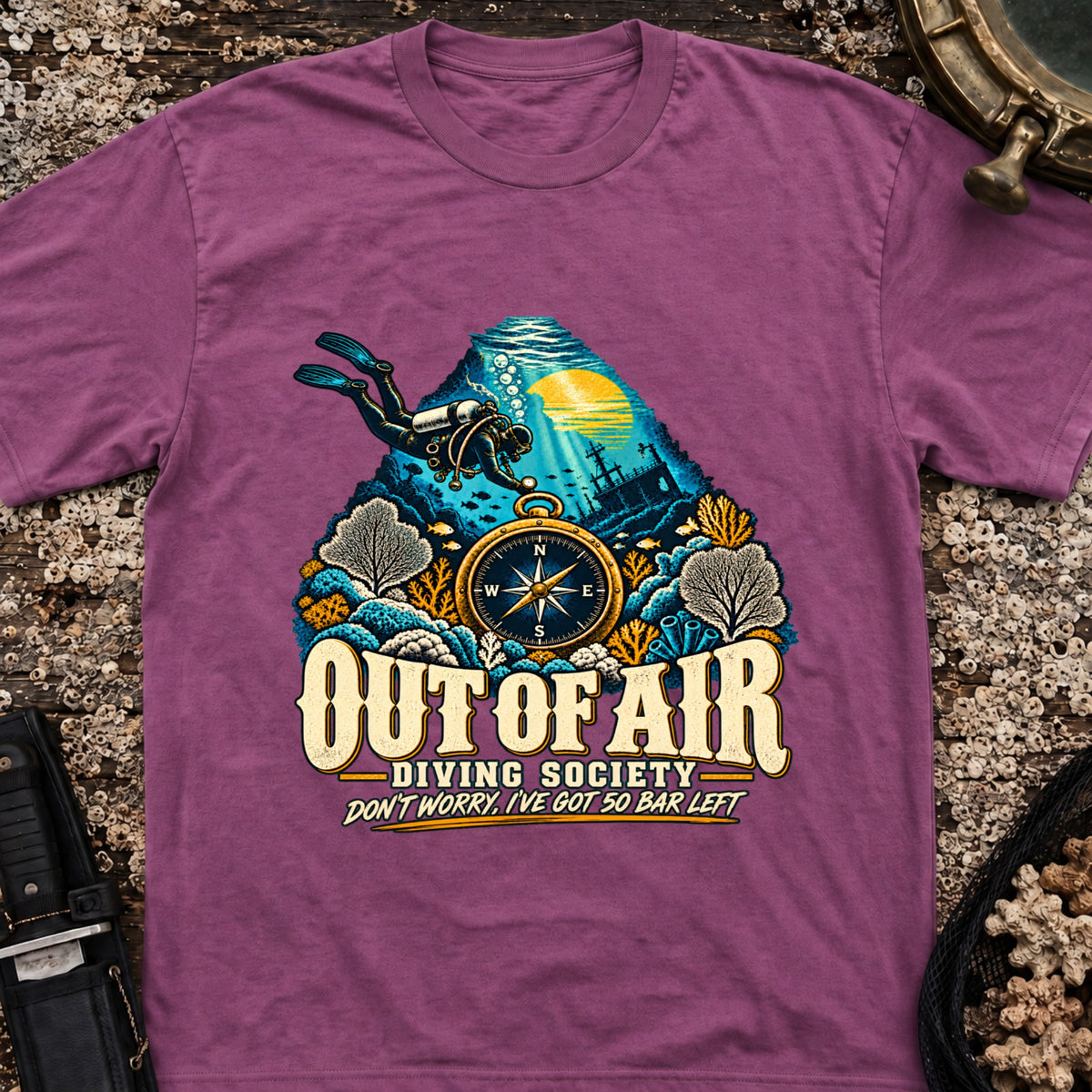 Out of Air Diving Society T-Shirt