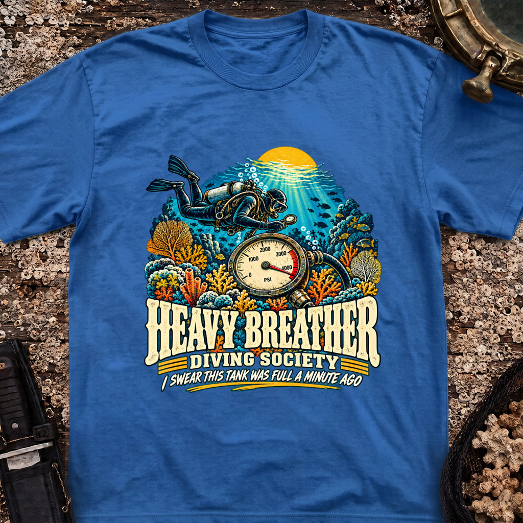Heavy Breather Diving Society T-Shirt