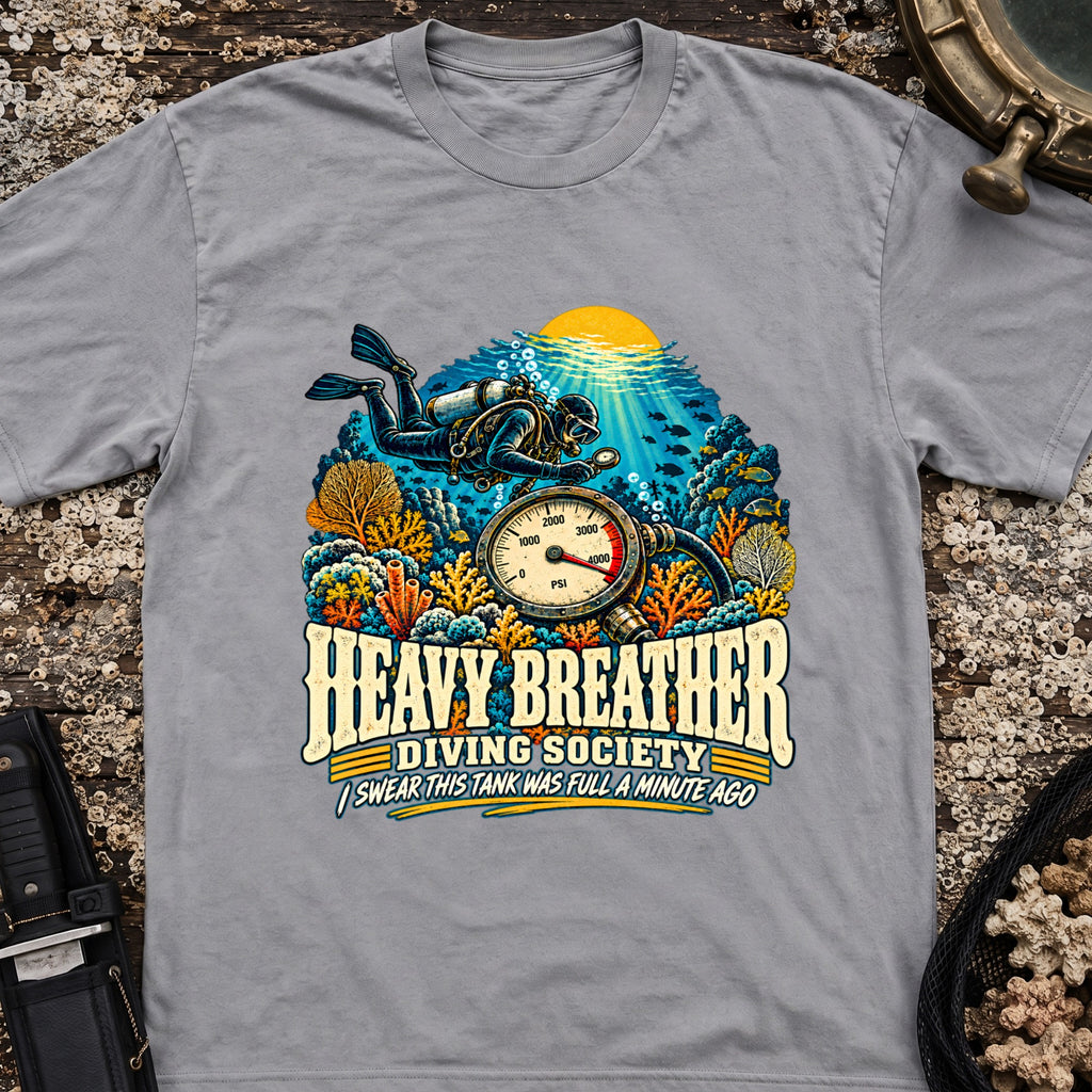 Heavy Breather Diving Society T-Shirt