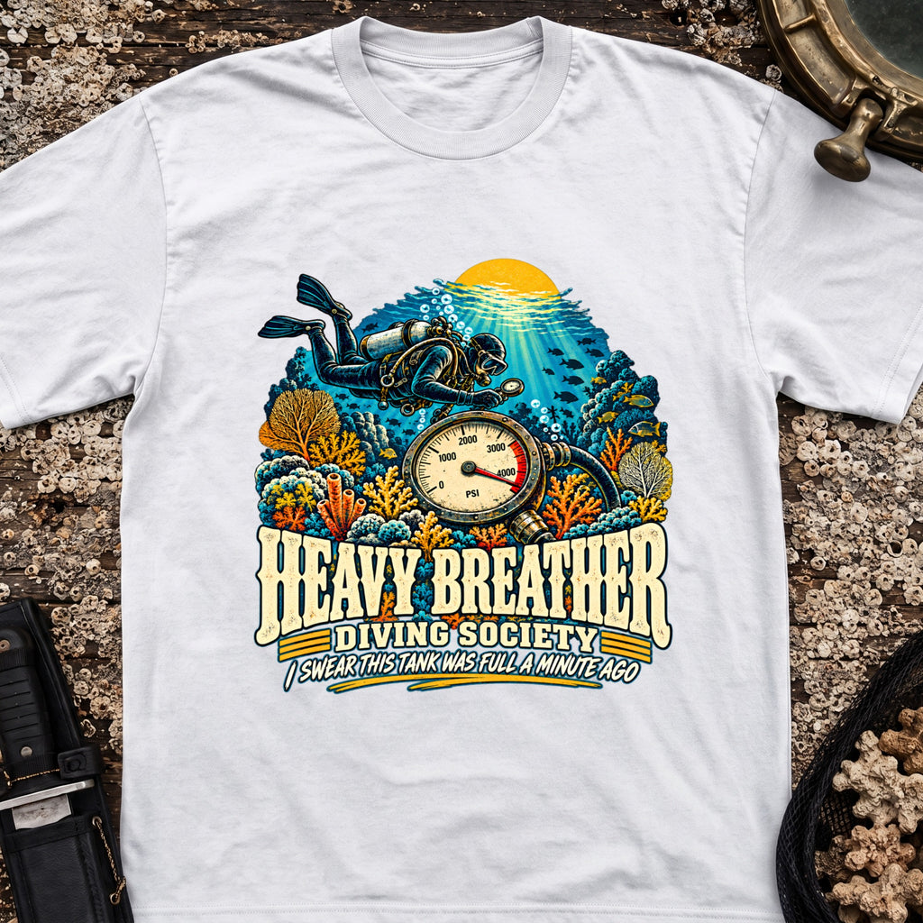 Heavy Breather Diving Society T-Shirt
