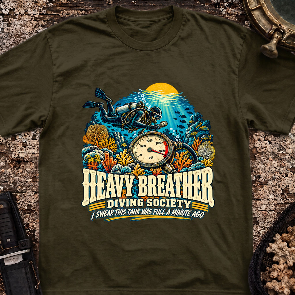 Heavy Breather Diving Society T-Shirt