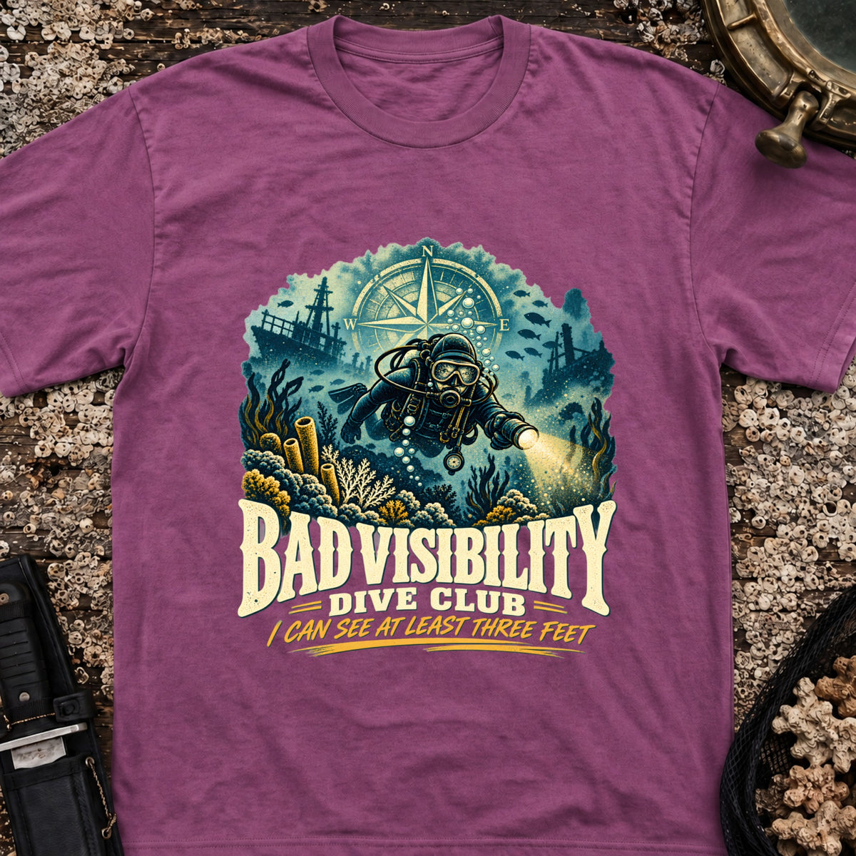 Bad Visibility Dive Club T-Shirt