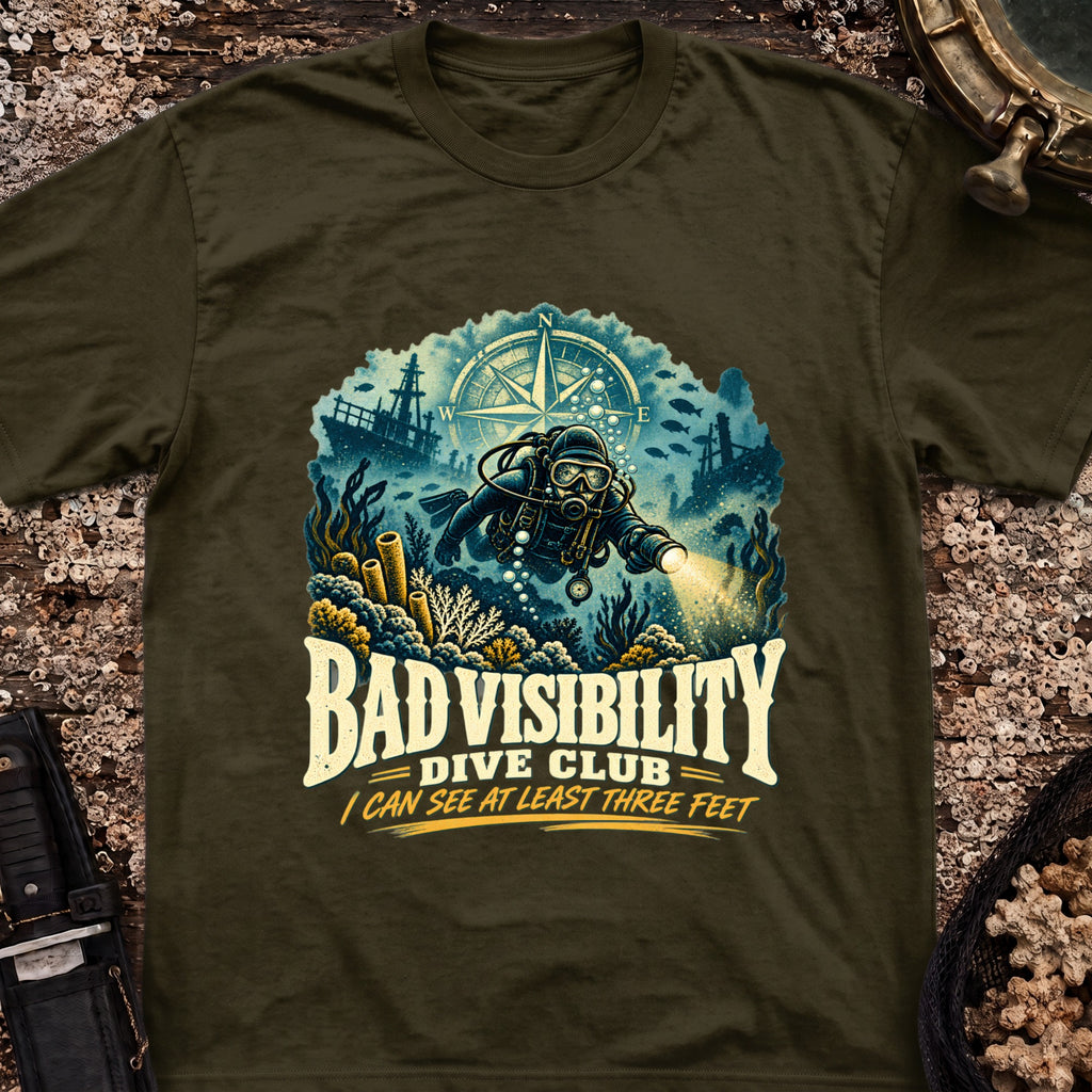 Bad Visibility Dive Club T-Shirt