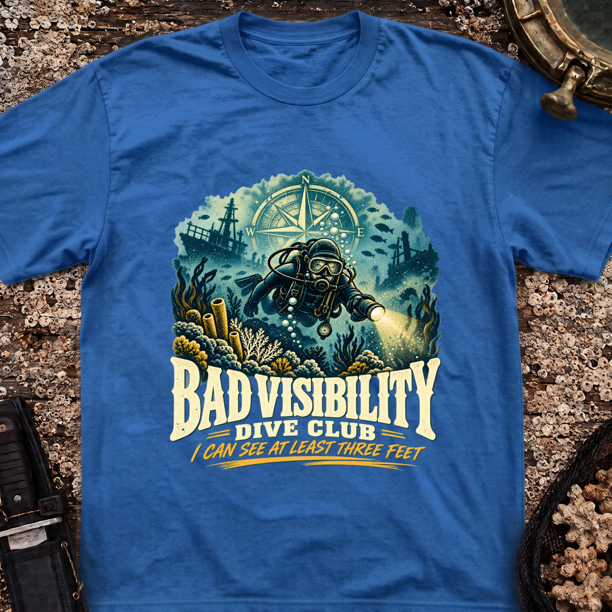 Bad Visibility Dive Club T-Shirt