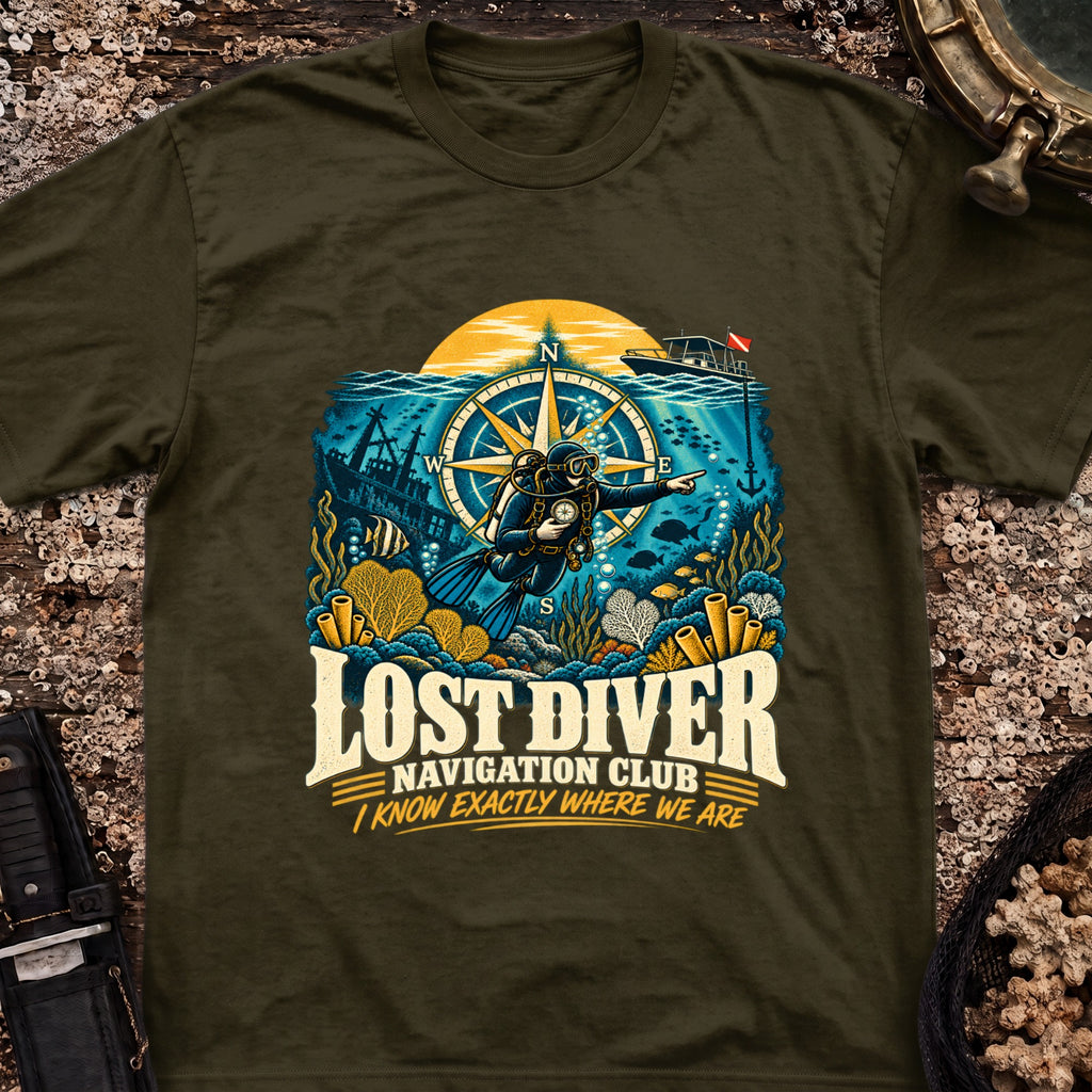 Lost Diver Navigation Club T-Shirt