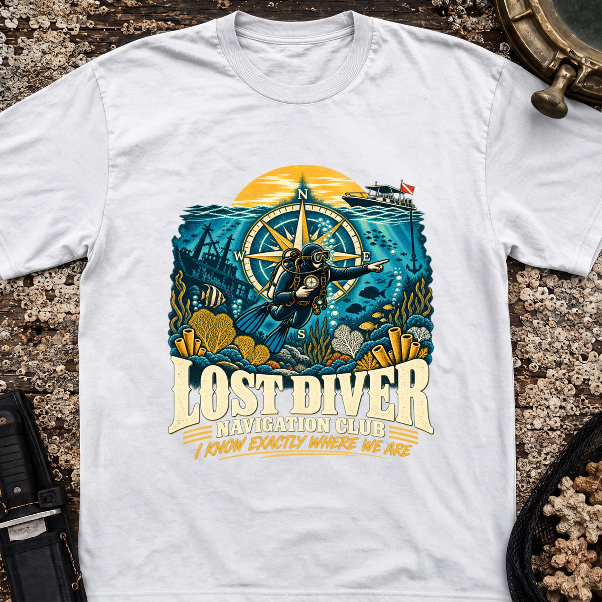 Lost Diver Navigation Club T-Shirt