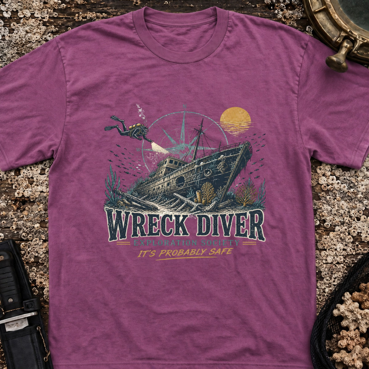 Wreck Diver Exploration Society T-Shirt