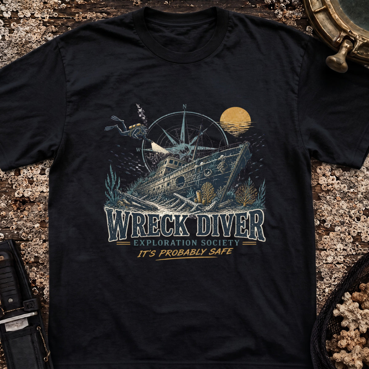 Wreck Diver Exploration Society T-Shirt