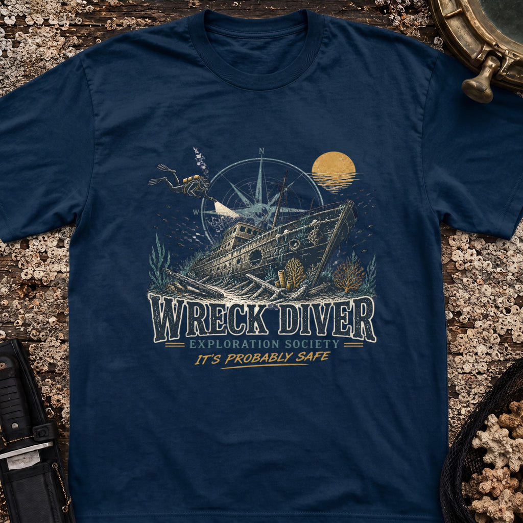Wreck Diver Exploration Society T-Shirt
