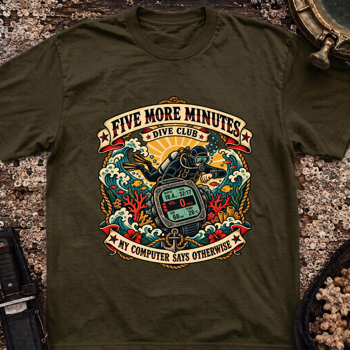 Five More Minutes Dive Club T-Shirt
