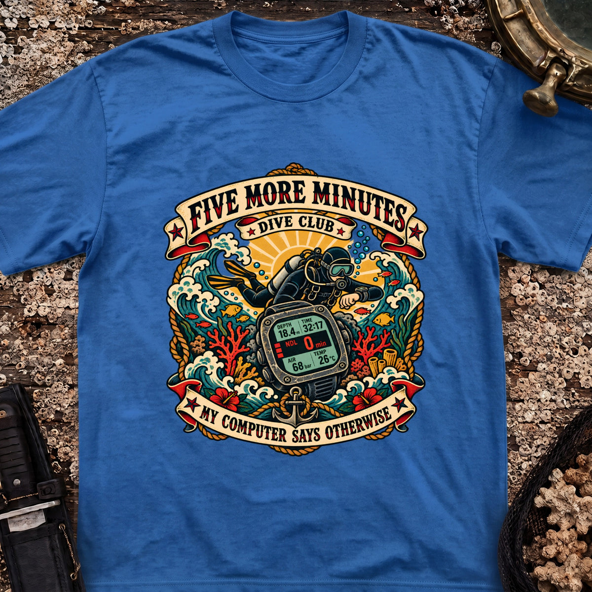 Five More Minutes Dive Club T-Shirt