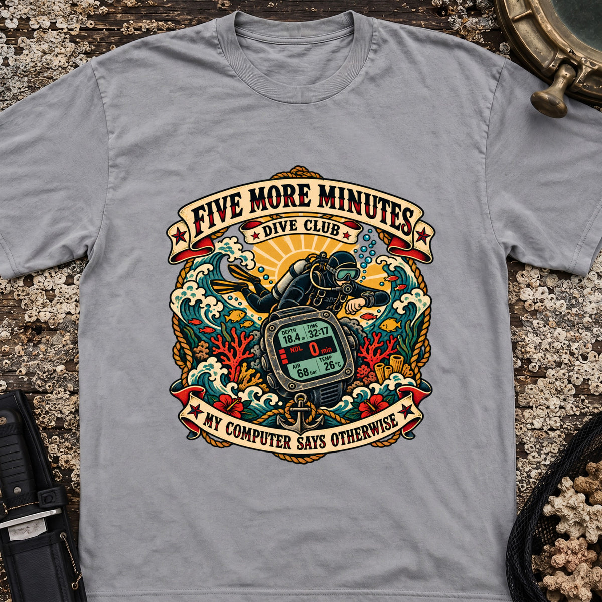 Five More Minutes Dive Club T-Shirt