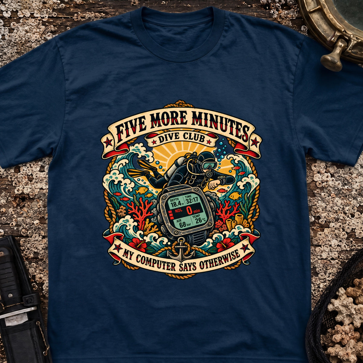 Five More Minutes Dive Club T-Shirt
