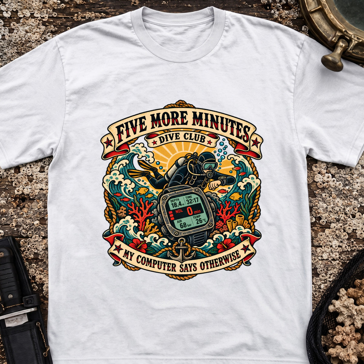 Five More Minutes Dive Club T-Shirt