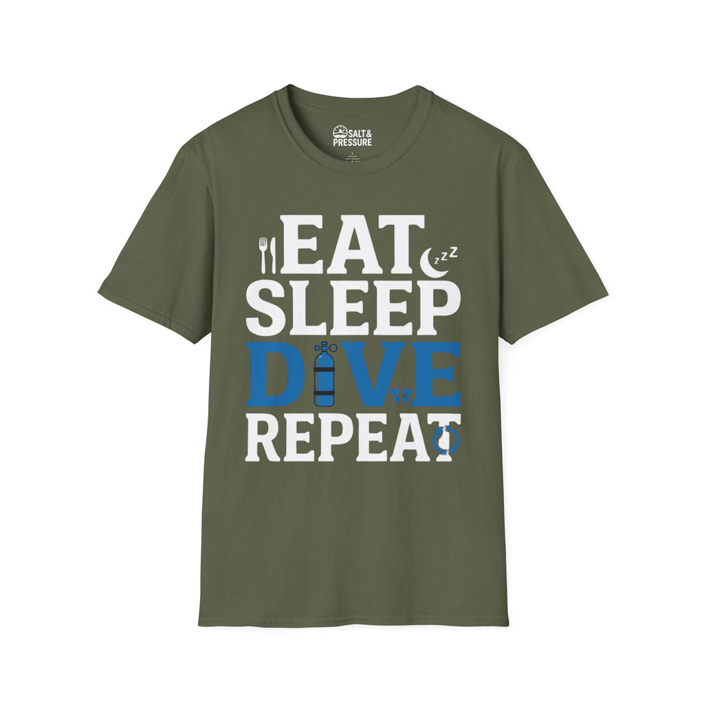 Eat Sleep Dive Repeat T-Shirt
