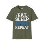Eat Sleep Dive Repeat T-Shirt