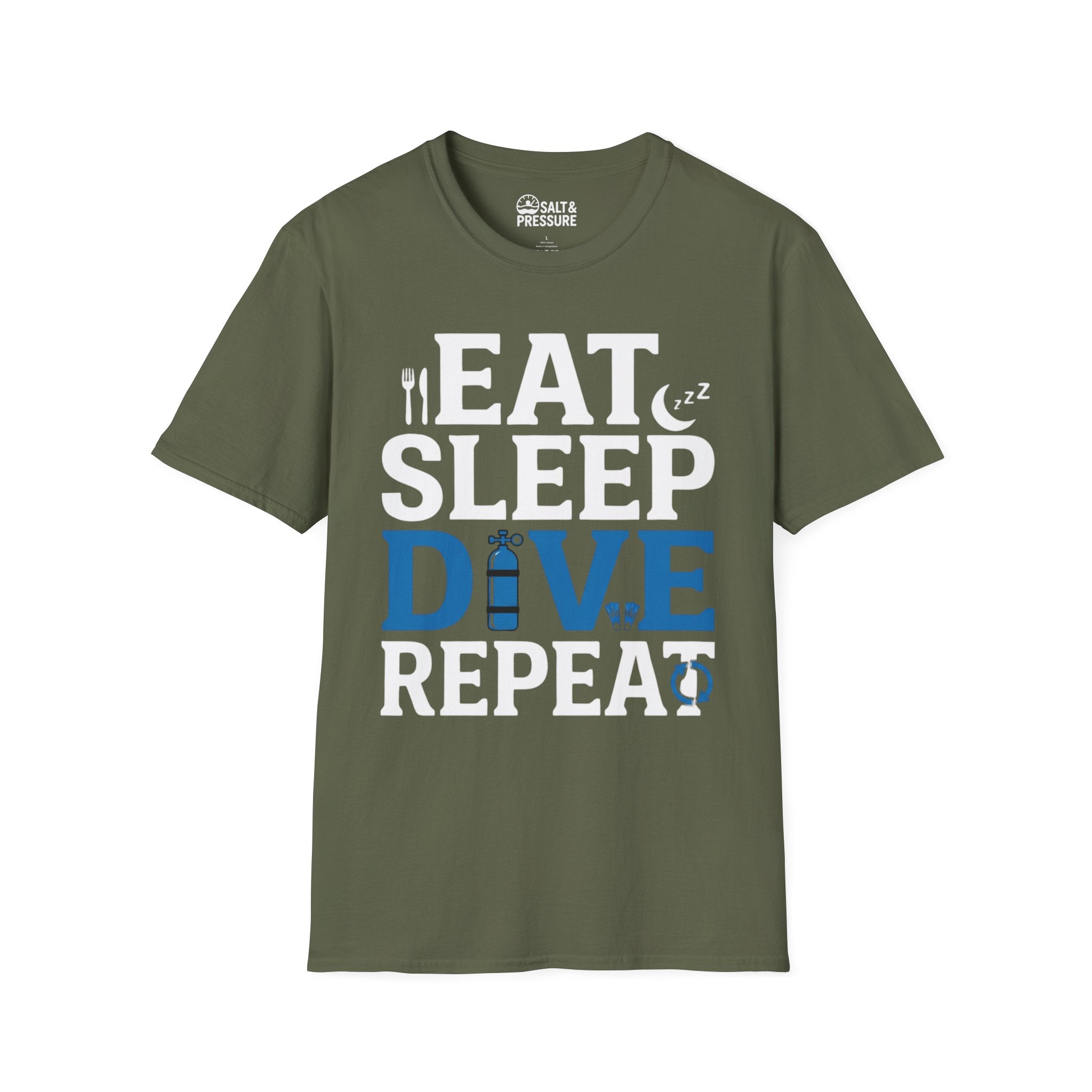 Eat Sleep Dive Repeat T-Shirt