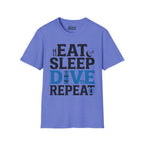 Eat Sleep Dive Repeat T-Shirt
