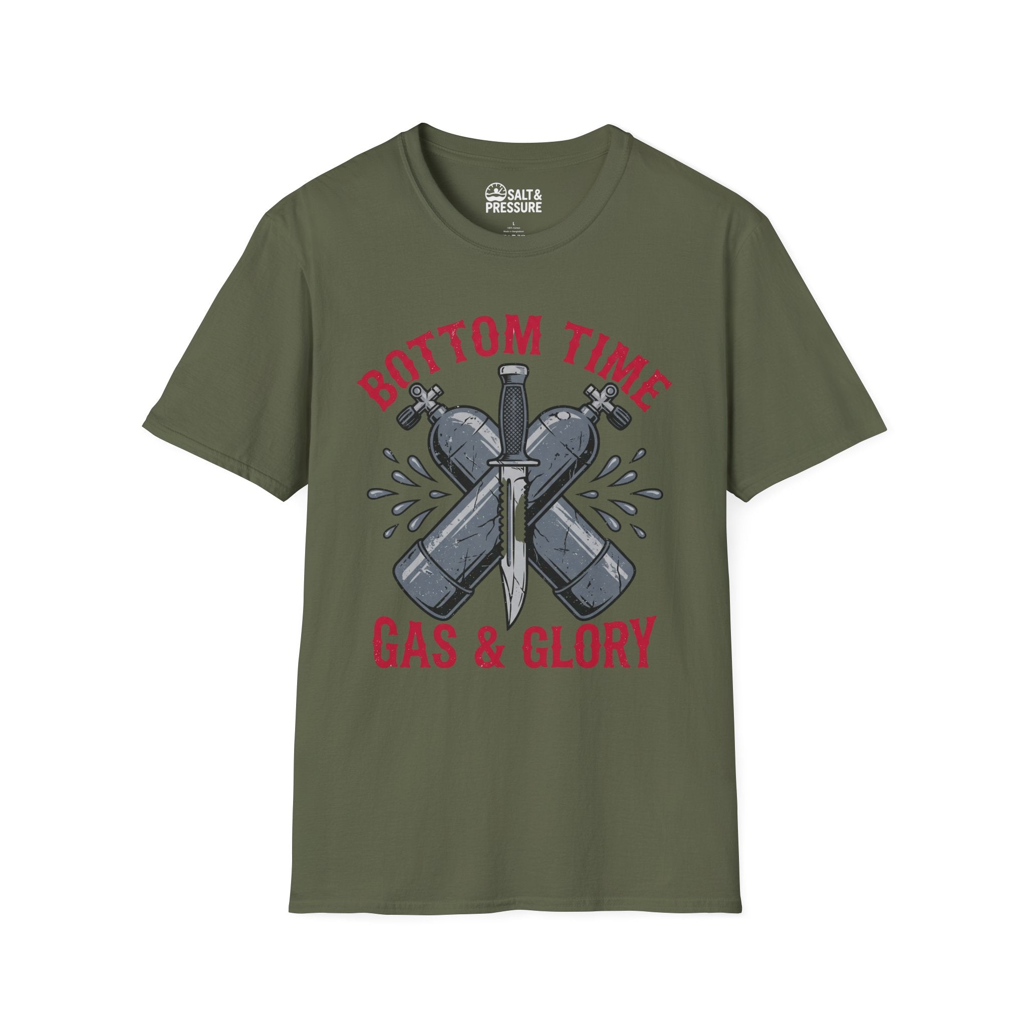 Bottom Time, Gas & Glory T-Shirt