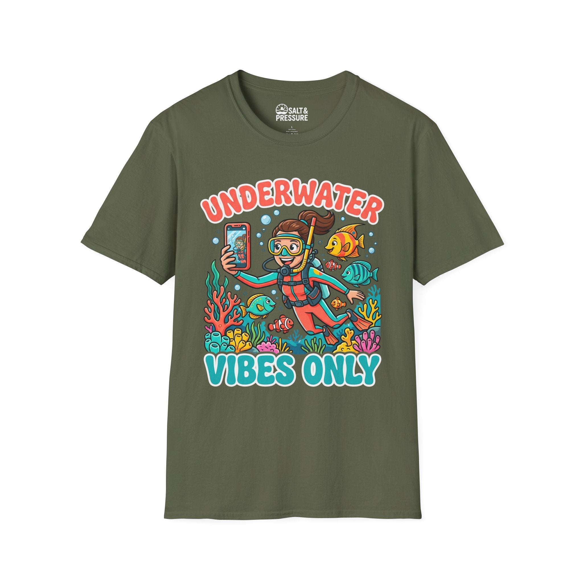 Underwater Vibes Only T-Shirt