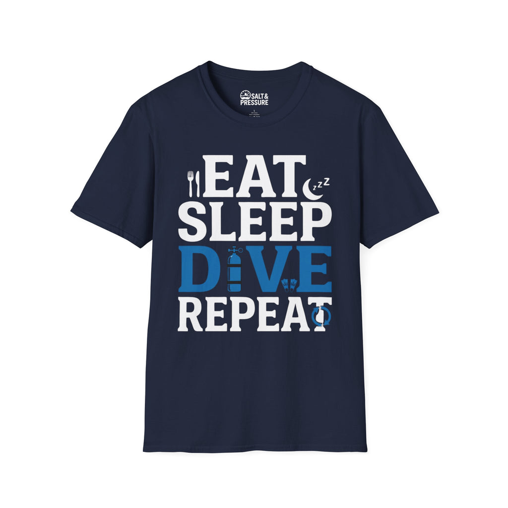 Eat Sleep Dive Repeat T-Shirt