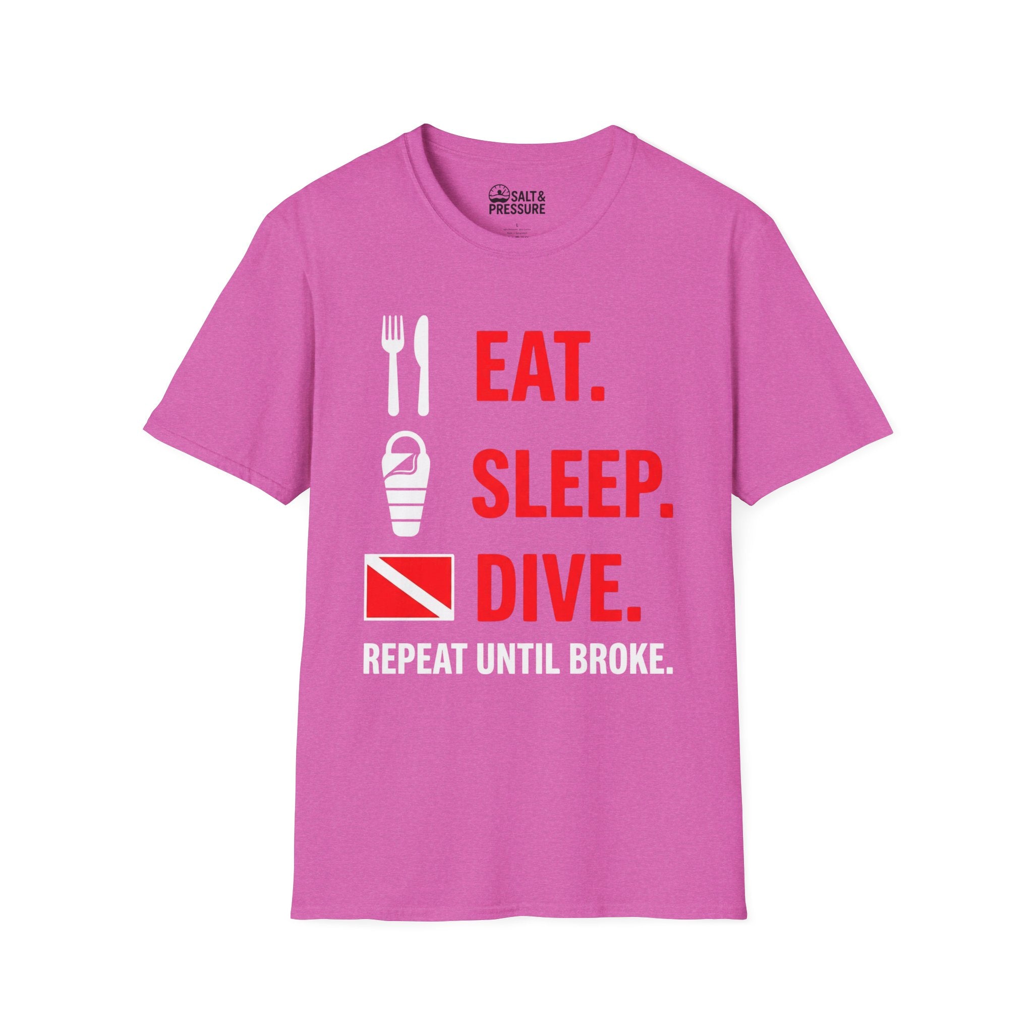 Eat. Sleep. Dive. Repeat T-Shirt