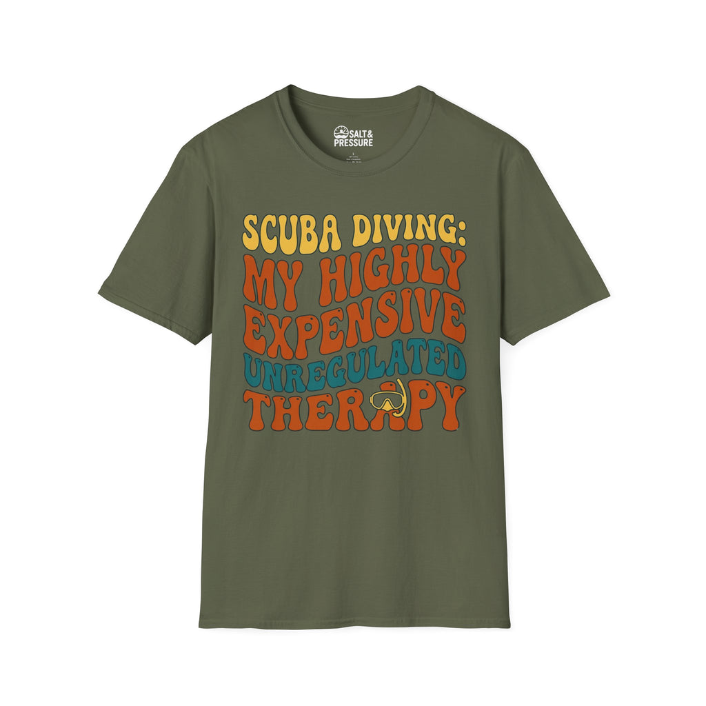 Scuba Diving: My Therapy T-Shirt