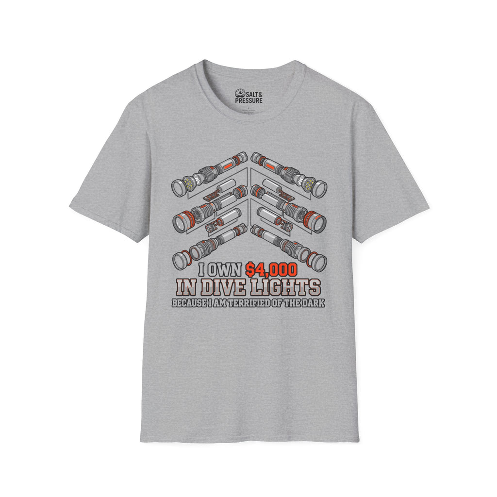 I Own $4,000 In Dive Lights T-Shirt