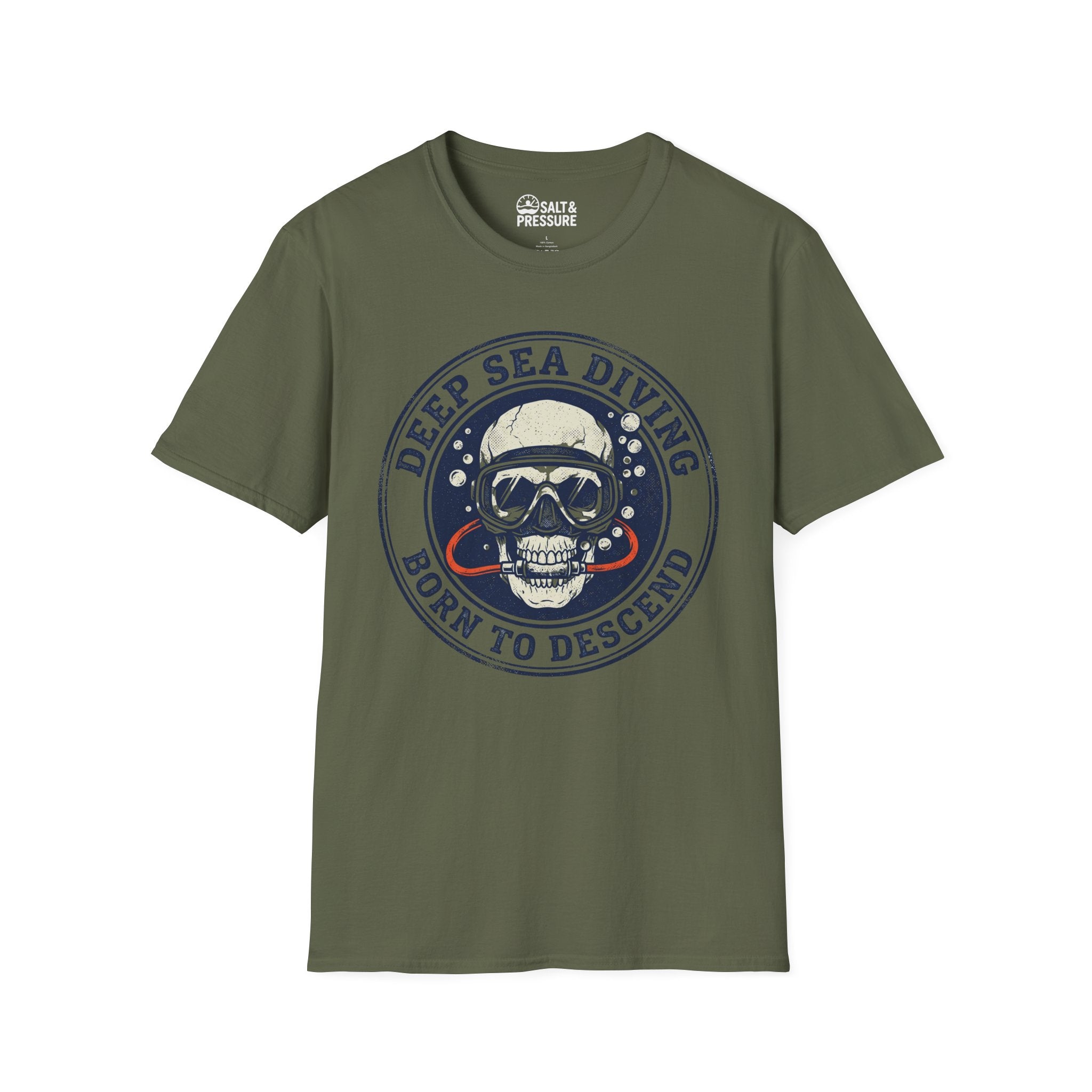 Deep Sea Diving, Born to Descend T-Shirt