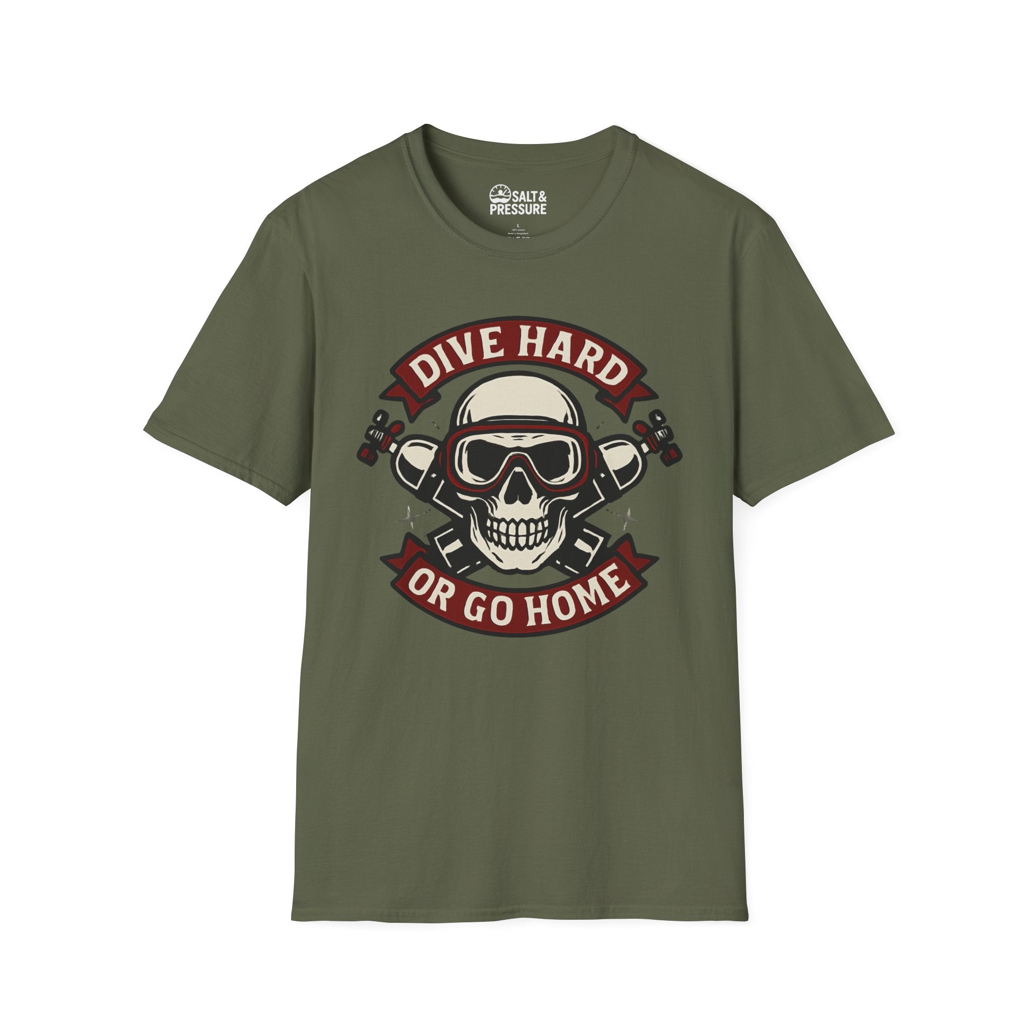 Dive Hard or Go Home T-Shirt