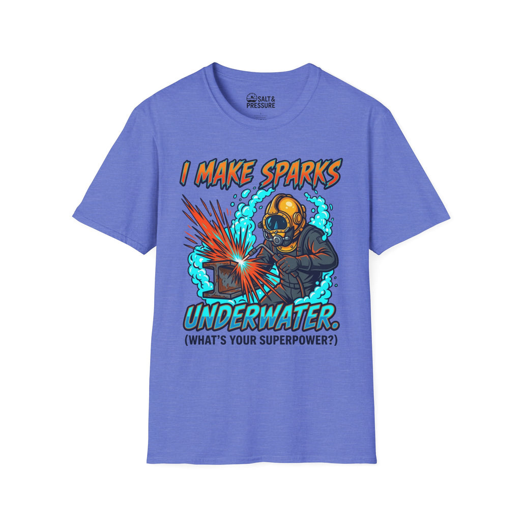 I Make Sparks Underwater T-Shirt