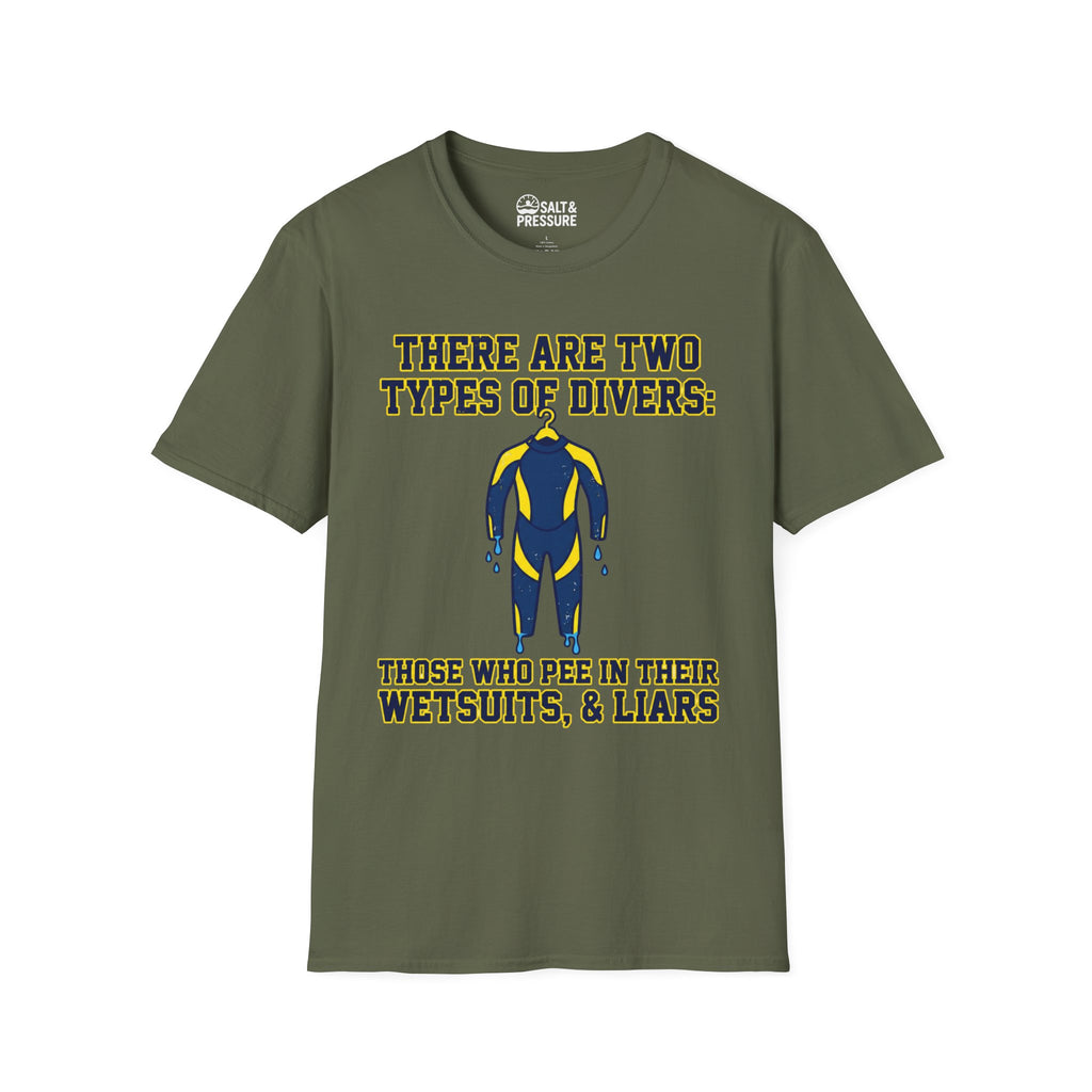 There Are Two Types of Divers T-Shirt