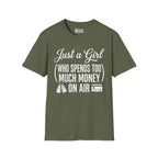 Just A Girl Who Spends Too Much Money On Air T-Shirt
