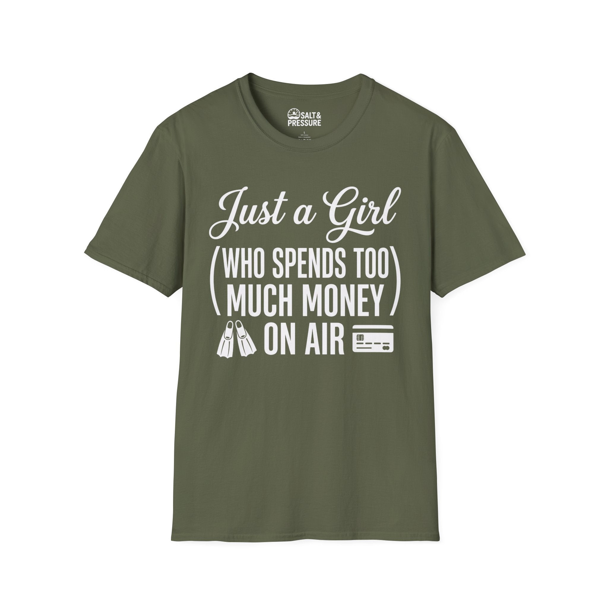 Just A Girl Who Spends Too Much Money On Air T-Shirt