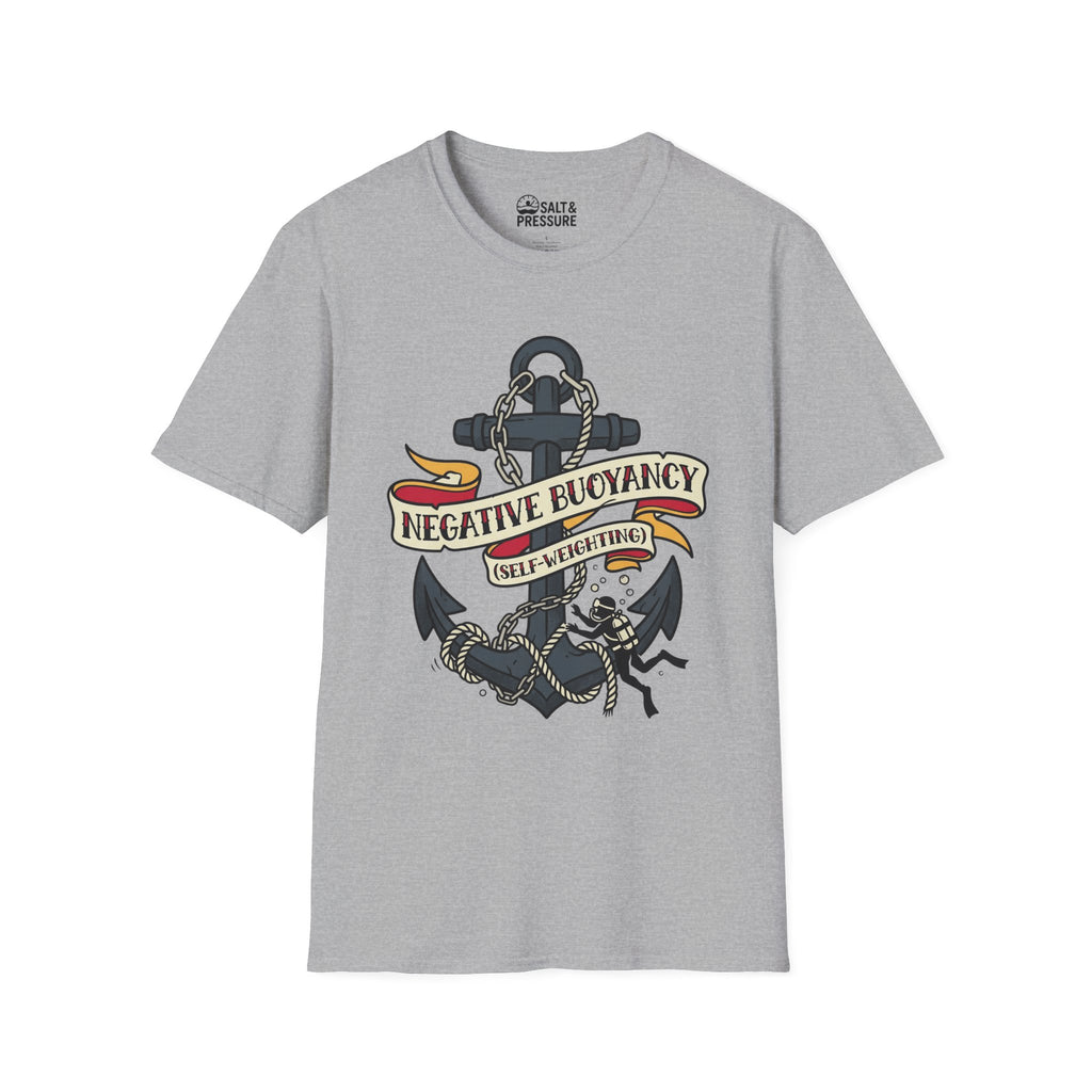 Negative Buoyancy (Self Weighting) T-Shirt
