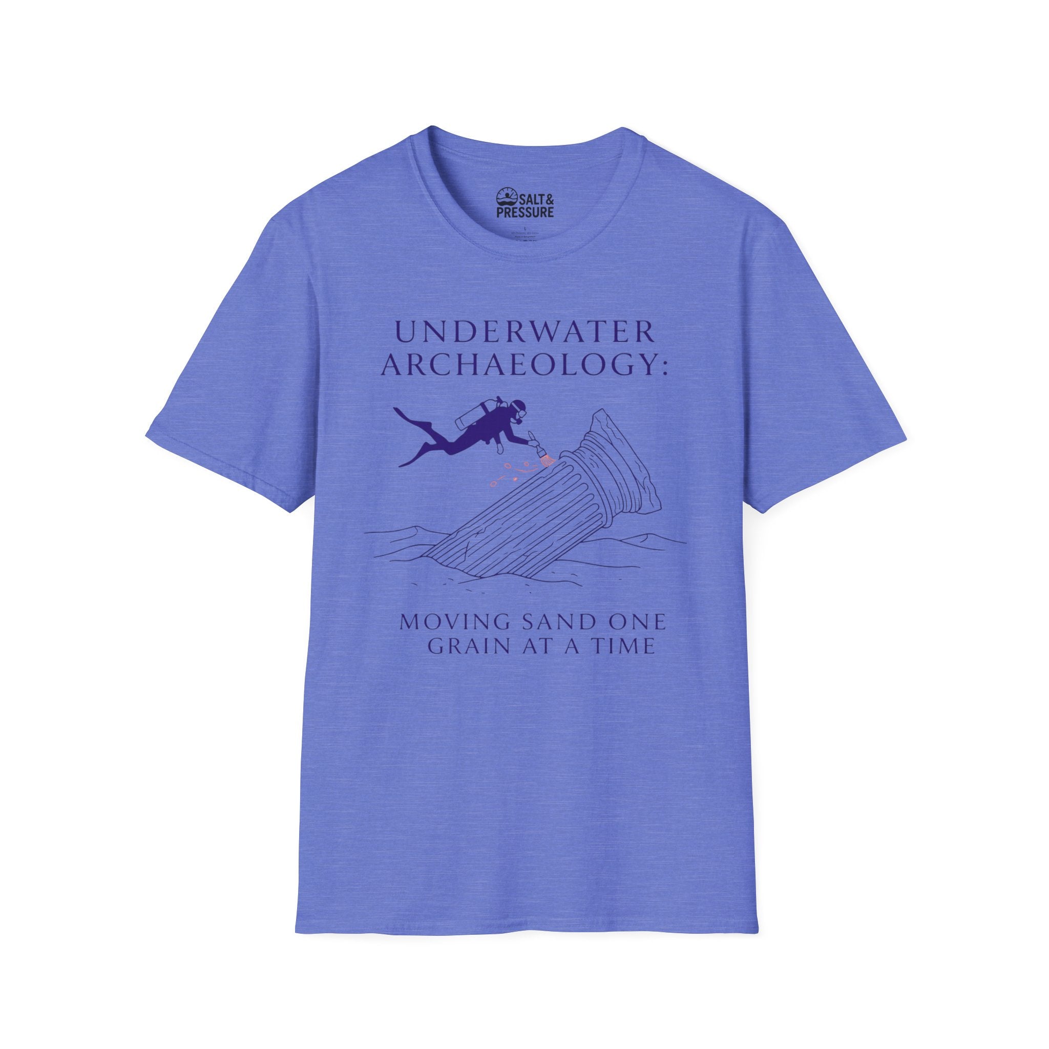 Underwater Archaeology: Moving Sand One Grain At A Time T-Shirt