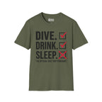 Dive Drink Sleep T-Shirt