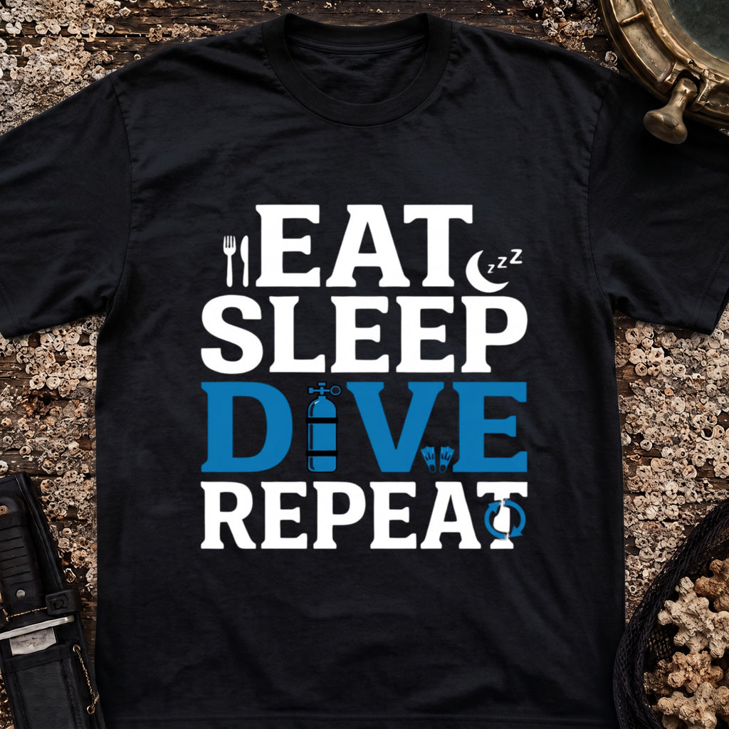 Eat Sleep Dive Repeat T-Shirt