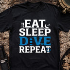 Eat Sleep Dive Repeat T-Shirt