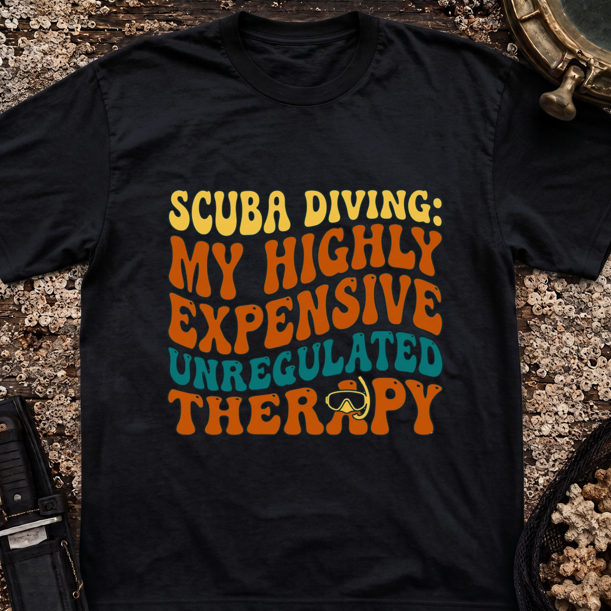 Scuba Diving: My Therapy T-Shirt