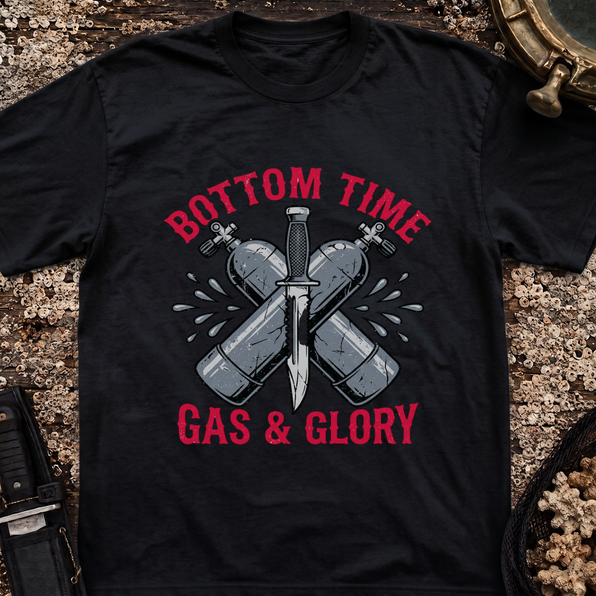 Bottom Time, Gas & Glory T-Shirt